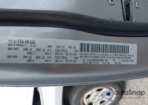 2016 Jeep Patriot Sport from USA, damaged, VIN 1C4NJPBA5GD688288